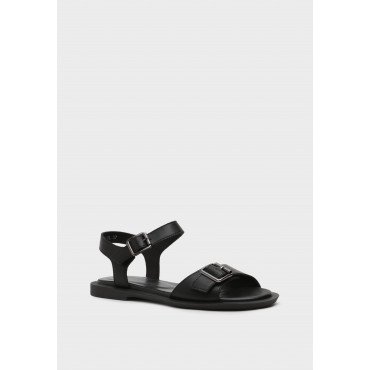 Сандалии женские, цвет ЧЕРНЫЙ, AM050_01SK-BL AM050_01SK-BL