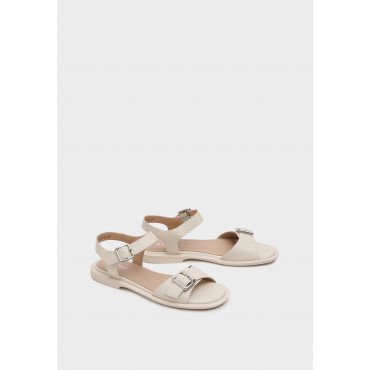 Сандалии женские, цвет МОЛОЧНЫЙ, AM050_01SK-ML AM050_01SK-ML 2