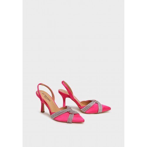 Туфли женские, цвет ФУКСИЯ, CVS196_A-2-04_FUXIA "CVS196_A-2-04_FUXIA" 2