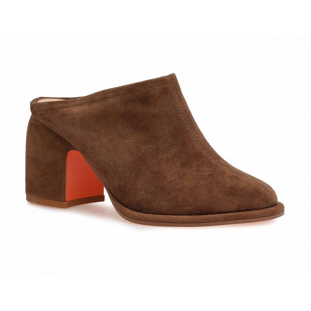 Сабо женские, цвет КОРИЧНЕВЫЙ, DC004_01VT-BR-V "DC004_01VT-BR-V" 1