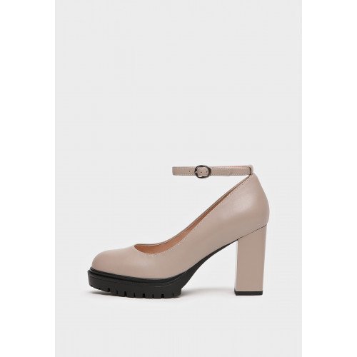 Туфли женские, цвет БЕЖЕВЫЙ, DI083_01SK-BG "DI083_01SK-BG" 4