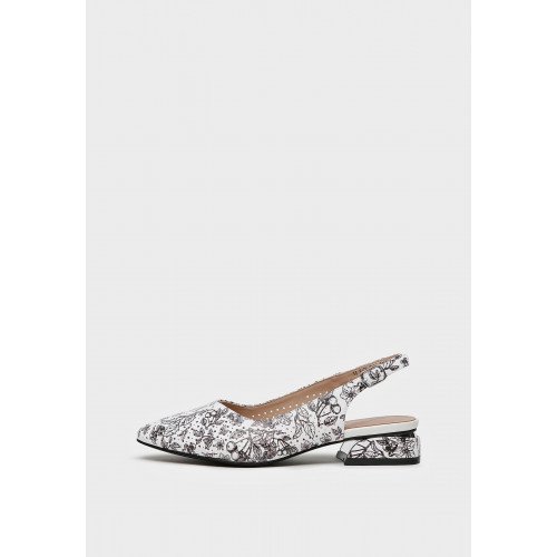 Туфли женские, цвет БЕЛЫЙ, DI128_01SP-WT-V "DI128_01SP-WT-V" 4