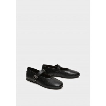 Балетки женские, цвет ЧЕРНЫЙ, LV160_01ST-BL LV160_01ST-BL 2