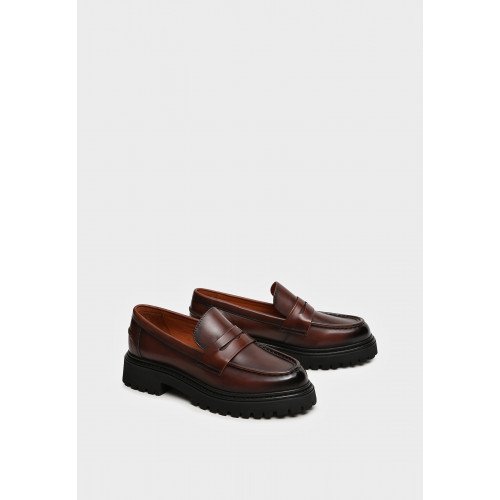 Лоферы женские, цвет КОРИЧНЕВЫЙ, RS136_01KK-BR "RS136_01KK-BR" 2