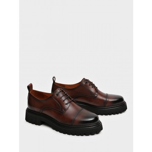 Полуботинки женские, цвет КОРИЧНЕВЫЙ, RS136_03KK-BR "RS136_03KK-BR" 2