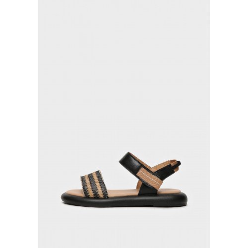 Сандалии женские, цвет ЧЕРНЫЙ, SL047_01SP-BL-V "SL047_01SP-BL-V" 4