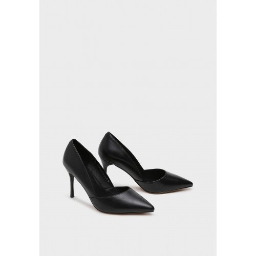 Туфли женские, цвет ЧЕРНЫЙ, VIC7-135_HF723-6770D1_BLACK "VIC7-135_HF723-6770D1_BLACK" 2