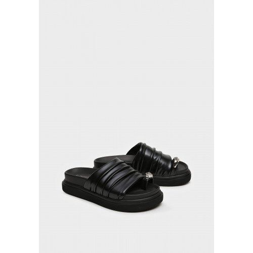 Сабо женские, цвет ЧЕРНЫЙ, WN056_01PP-BL "WN056_01PP-BL" 2