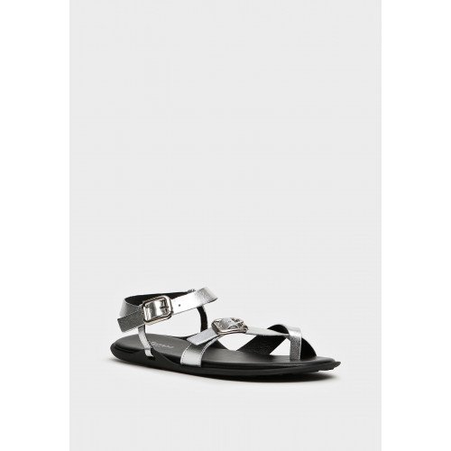 Сандалии женские, цвет СЕРЕБРЯНЫЙ, WN058_01KP-SL "WN058_01KP-SL" 1