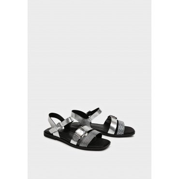 Сандалии женские, цвет СЕРЕБРЯНЫЙ, XX035_03SP-SL-V XX035_03SP-SL-V 2