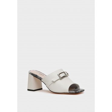 Мюли женские, цвет БЕЛЫЙ, XX040_02SU-WT-V XX040_02SU-WT-V