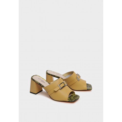 Сабо женские, цвет ЖЁЛТЫЙ, XX040_02SU-YE-V "XX040_02SU-YE-V" 2