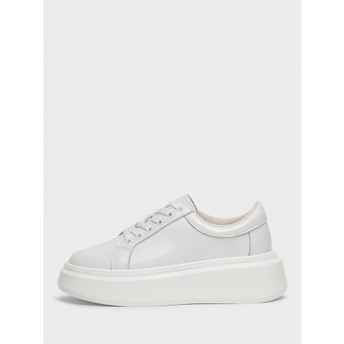 Кеды женские, цвет БЕЛЫЙ, YT019_01ST-WT "YT019_01ST-WT" 4