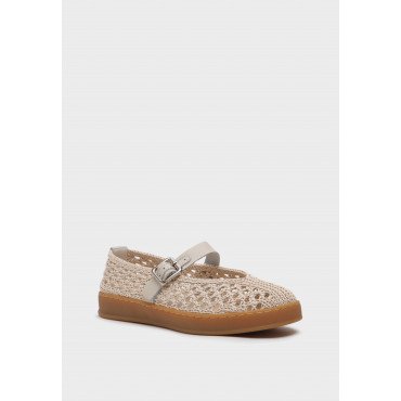 Балетки женские, цвет БЕЖЕВЫЙ, YT047_01ZU-BG YT047_01ZU-BG