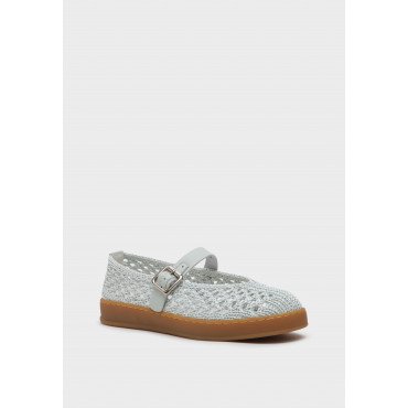 Балетки женские, цвет ГОЛУБОЙ, YT047_01ZU-BU YT047_01ZU-BU