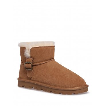 Угги женские, цвет РЫЖИЙ, AI002_02CH-CM-S AI002_02CH-CM-S