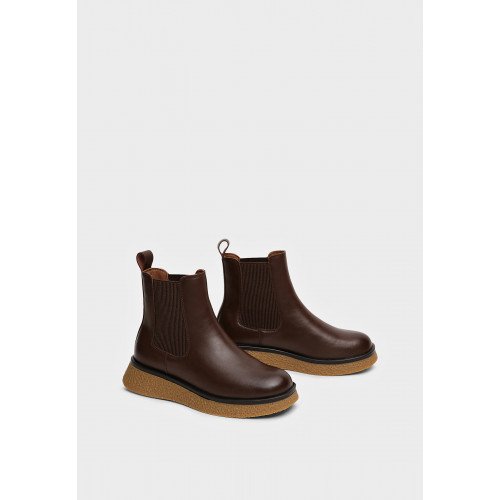 Ботинки женские, цвет КОРИЧНЕВЫЙ, AM032_01SB-BR "AM032_01SB-BR" 2