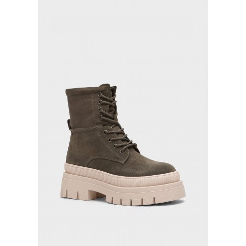 Ботинки женские, цвет ЗЕЛЁНЫЙ, CI026_02KH-GN "CI026_02KH-GN" 1