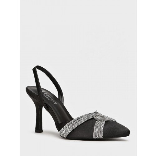 Туфли женские, цвет ЧЕРНЫЙ, CVS196_A-2-01_BLACK "CVS196_A-2-01_BLACK" 1