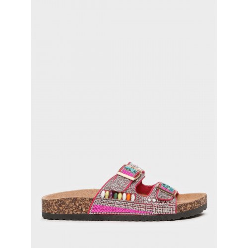 Сабо женские, цвет ФУКСИЯ, CVS199_A-13-02_FUXIA "CVS199_A-13-02_FUXIA" 3