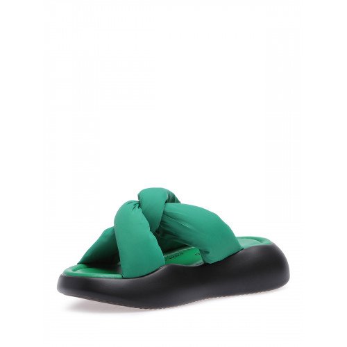 Сабо женские, цвет ЗЕЛЁНЫЙ, CVS206_C232738-3_GREEN "CVS206_C232738-3_GREEN" 2