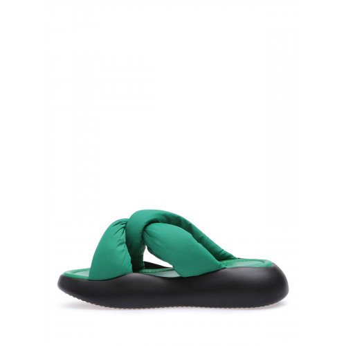 Сабо женские, цвет ЗЕЛЁНЫЙ, CVS206_C232738-3_GREEN "CVS206_C232738-3_GREEN" 4