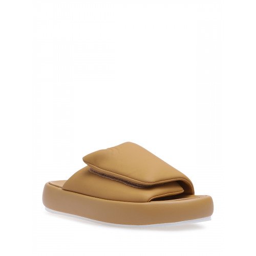 Сабо женские, цвет РЫЖИЙ, FL1010_2389-5A_CAMEL "FL1010_2389-5A_CAMEL" 1