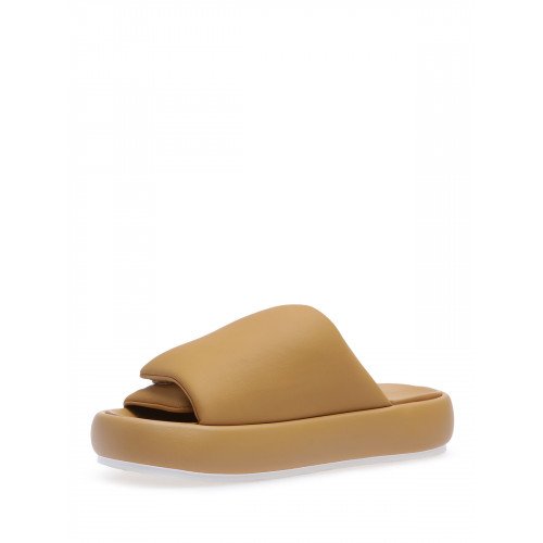 Сабо женские, цвет РЫЖИЙ, FL1010_2389-5A_CAMEL "FL1010_2389-5A_CAMEL" 2