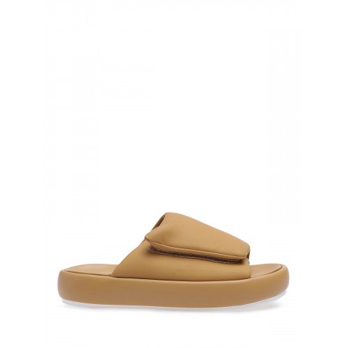 Сабо женские, цвет РЫЖИЙ, FL1010_2389-5A_CAMEL "FL1010_2389-5A_CAMEL" 3