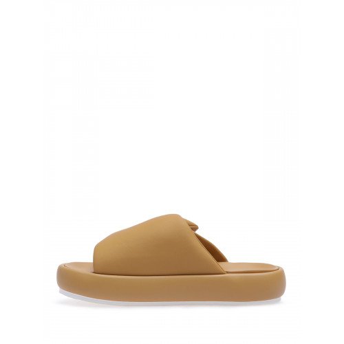 Сабо женские, цвет РЫЖИЙ, FL1010_2389-5A_CAMEL "FL1010_2389-5A_CAMEL" 4