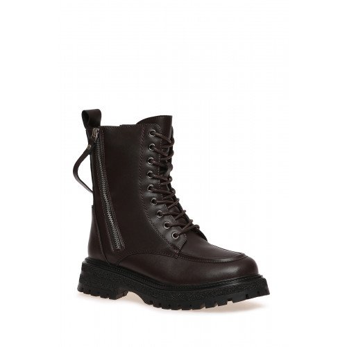 Ботинки женские, цвет ТЕМНО-КОРИЧНЕВЫЙ, FL337_JS8A017-3B-W_BROWN P "FL337_JS8A017-3B-W_BROWN P" 1