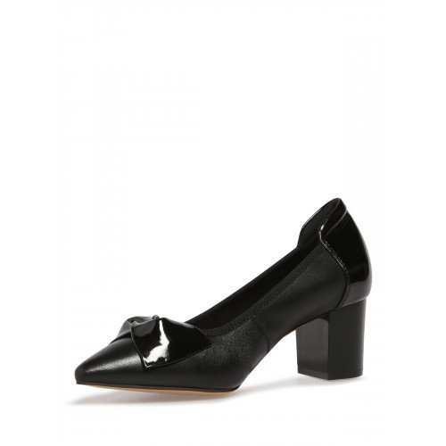Туфли женские, цвет ЧЕРНЫЙ, JN248_01_01_KP "JN248_01_01_KP" 2