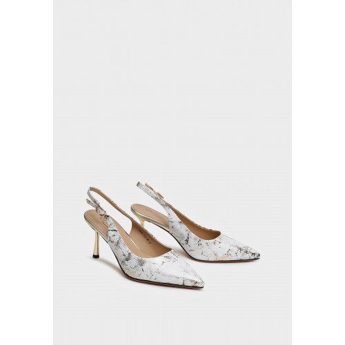 Туфли женские, цвет БЕЛЫЙ, LD022_02KP-WT "LD022_02KP-WT" 2