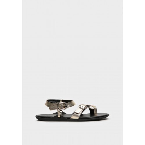 Сандалии женские, цвет ЗОЛОТОЙ, WN058_01KP-GL "WN058_01KP-GL" 3