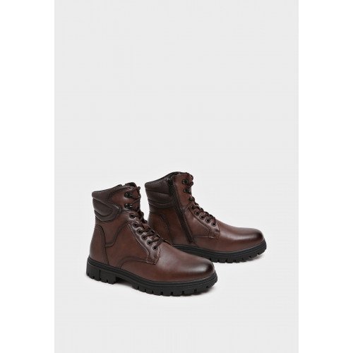 Ботинки мужские, цвет КОРИЧНЕВЫЙ, YC070_01PH-BR "YC070_01PH-BR" 2