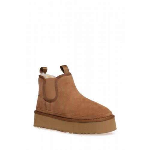 Угги женские, цвет РЫЖИЙ, CDI14_SZ2023-2-1-W_GINGER "CDI14_SZ2023-2-1-W_GINGER" 1