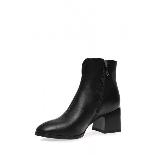 Ботильоны женские, цвет ЧЕРНЫЙ, CSN214 -F7083-T1281 -Т -BLACK "CSN214 -F7083-T1281 -Т -BLACK" 2