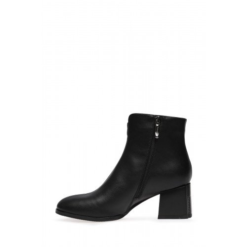Ботильоны женские, цвет ЧЕРНЫЙ, CSN214 -F7083-T1281 -Т -BLACK "CSN214 -F7083-T1281 -Т -BLACK" 4