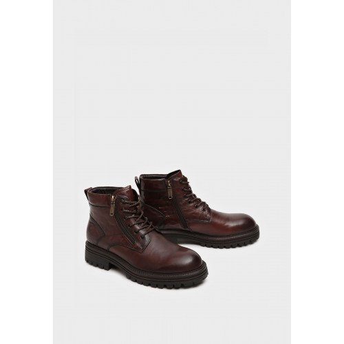 Ботинки мужские, цвет КОРИЧНЕВЫЙ, HS007_03KM-BR (El Tempo) "HS007_03KM-BR (El Tempo)" 2