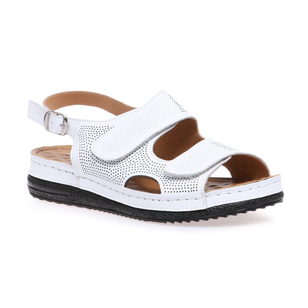 Сандалии женские, цвет белый, SWB641_36796A15_WHITE "SWB641_36796A15_WHITE" 1