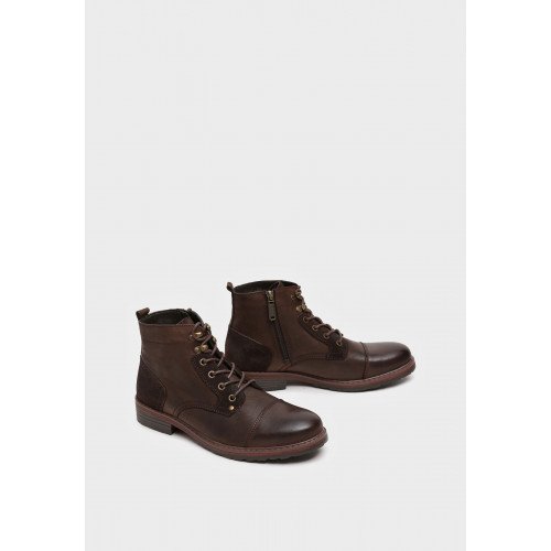 Ботинки мужские, цвет КОРИЧНЕВЫЙ, RM053_01KI-BR "RM053_01KI-BR" 2