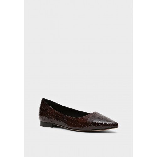 Туфли женские, цвет КОРИЧНЕВЫЙ, AY077_01LT-BR "AY077_01LT-BR" 1