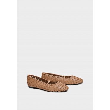 Балетки женские, цвет ПЕСОЧНЫЙ, EE021_01KU-SD EE021_01KU-SD 2