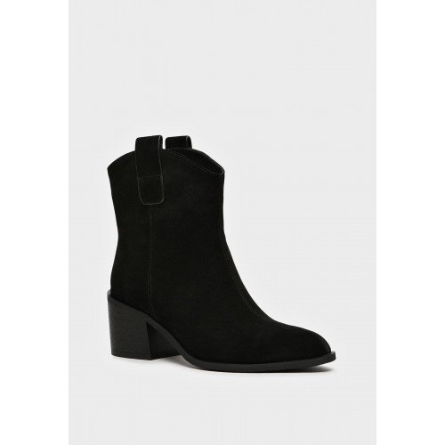 Ботильоны женские, цвет ЧЕРНЫЙ, NN057_01CB-BL "NN057_01CB-BL" 1
