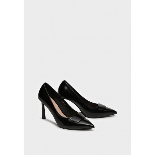 Туфли женские, цвет ЧЕРНЫЙ, TL003_01LK-BL-S "TL003_01LK-BL-S" 2