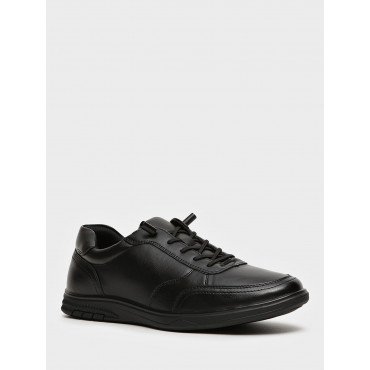 Полуботинки мужские, цвет ЧЕРНЫЙ, UC040_03PT-BL UC040_03PT-BL