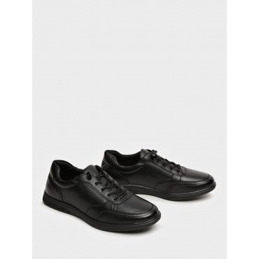 Полуботинки мужские, цвет ЧЕРНЫЙ, UC040_03PT-BL UC040_03PT-BL 2