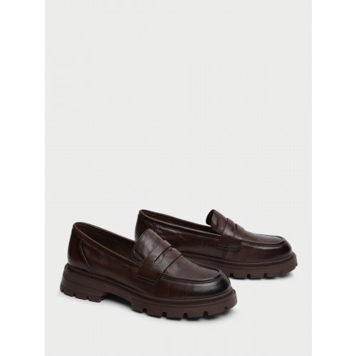 Лоферы женские, цвет КОРИЧНЕВЫЙ, WN062_01KK-BR "WN062_01KK-BR" 2