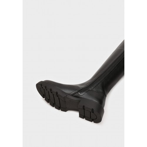 Ботфорты женские, цвет ЧЕРНЫЙ, XX099_01PB-BL "XX099_01PB-BL" 4