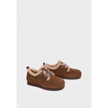 Полуботинки женские, цвет КОРИЧНЕВЫЙ, ZU009_01CI-BR ZU009_01CI-BR 2